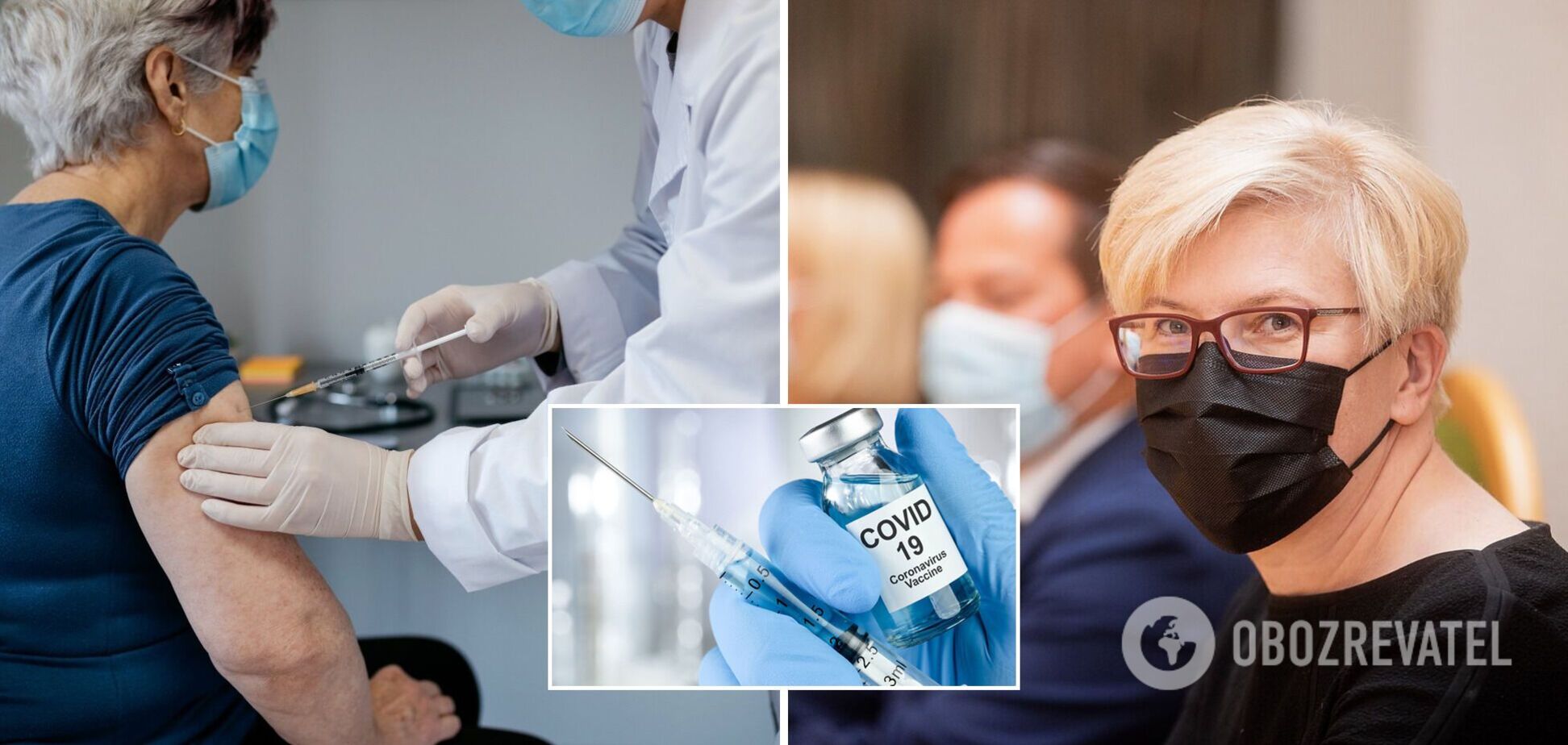 Всіх литовців будуть прищеплювати третьою дозою від COVID-19