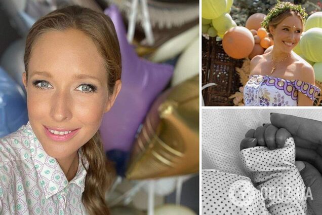 Катя Осадчая показала чувственное фото с новорожденным сыном