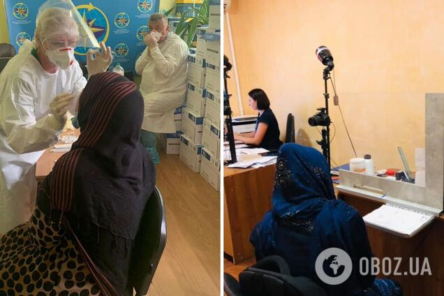 До Одеси прибули біженці з Афганістану, деяких відразу забрали в лікарню. Фото та відео