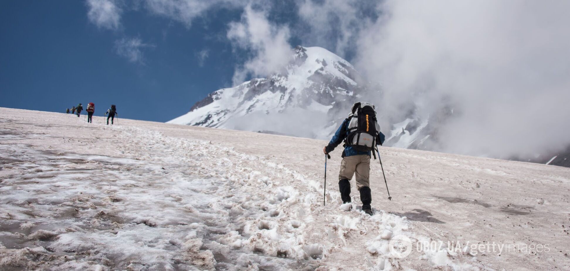 Українських альпіністів накрило лавиною на Кавказі: в МЗС повідомили про стан постраждалих