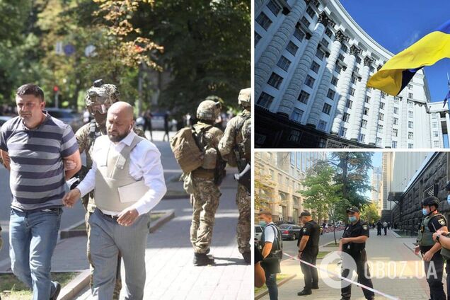 Кабмин с гранатой захватывал ветеран АТО и экс-боец 'Айдара'. Эксклюзивные детали о задержанном