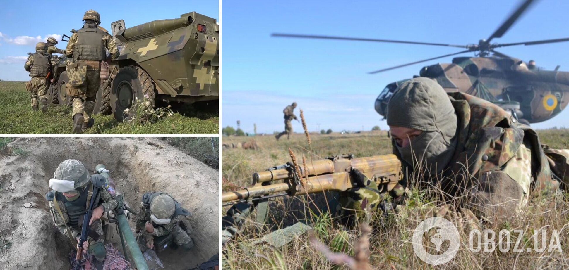 Десантники и резервисты ВСУ провели тренировки на админгранице с Крымом. Видео