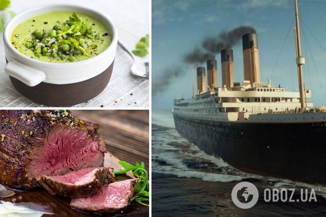 На 'Титанике' изысканно кормили только пассажиров первого класса