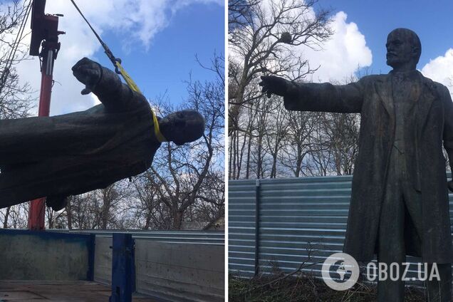На Черкасщине с молотка ушел бронзовый Ленин: памятник уедет на Донбасс. Фото