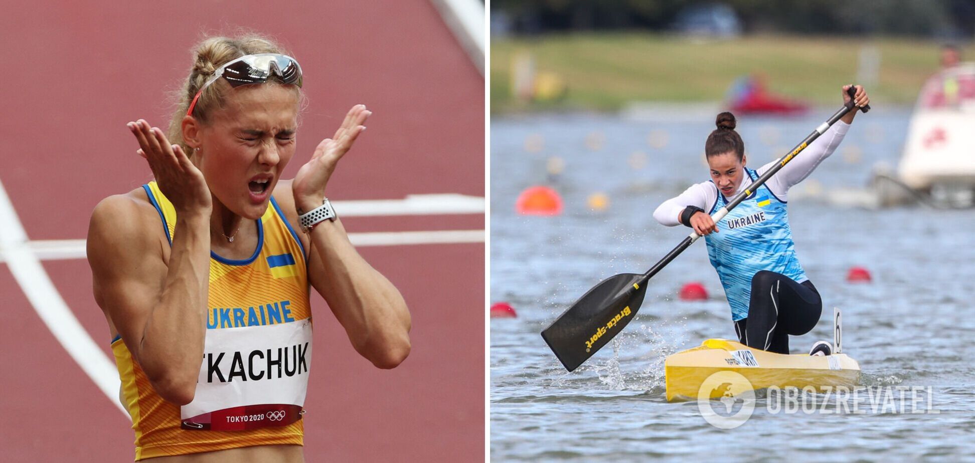Виктория Ткачук (слева) улучшила свой рекорд, а Людмила Лузан напрямую вышла в полуфинал