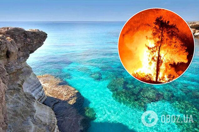 У Туреччині через пожежі море покрилося осадом. Фото