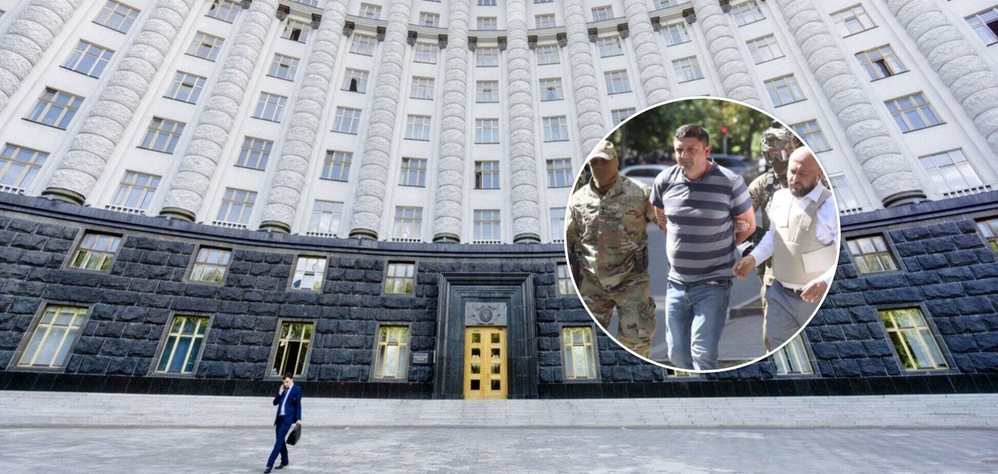 Суд отправил за решетку ветерана АТО, который угрожал взорвать здание Кабмина