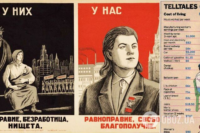 Жизнь в США и СССР