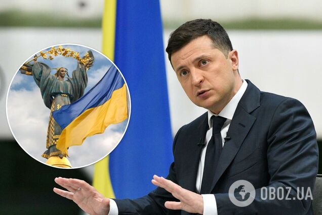 Зеленский призвал жителей ОРДЛО и Крыма 'тихо' праздновать День Независимости. Видео