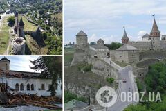 Крепость в городе Каменец-Подольский повредил ураган