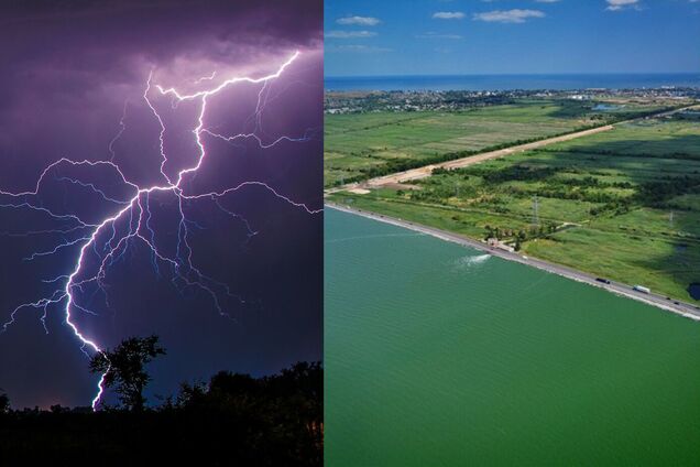В Одессе – ливень с грозой и плохой запах