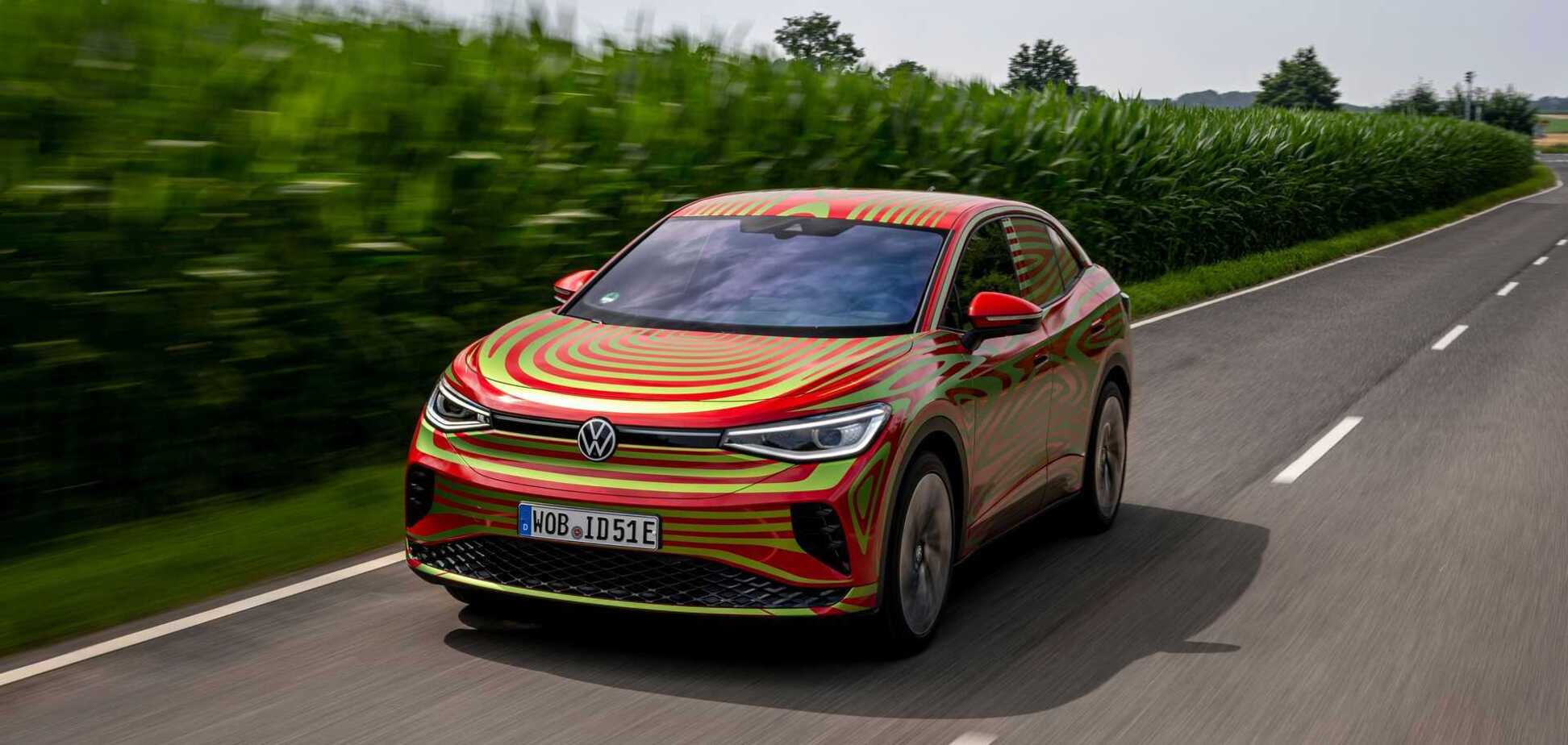 Концепт VW ID.5 GTX показали за месяц до премьеры