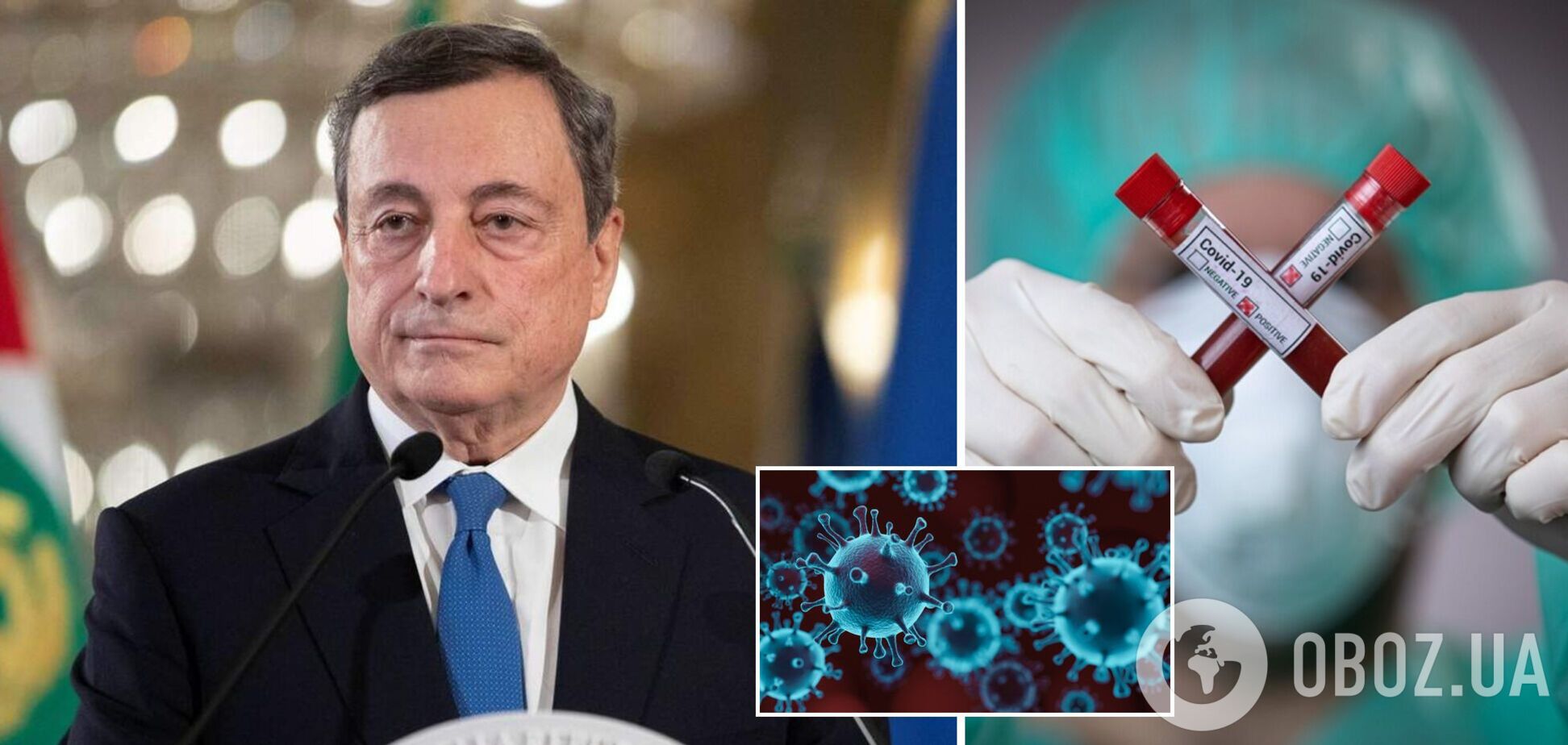 Прем'єр Італії пояснив причину введення COVID-паспортів: це нестабільна ситуація