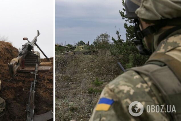 Наемники РФ обстреляли позиции ВСУ на Донбассе из минометов и гранатометов