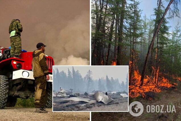 Сгоревшие авто и разрушенные дома: последствиях масштабных пожаров в России показали на видео