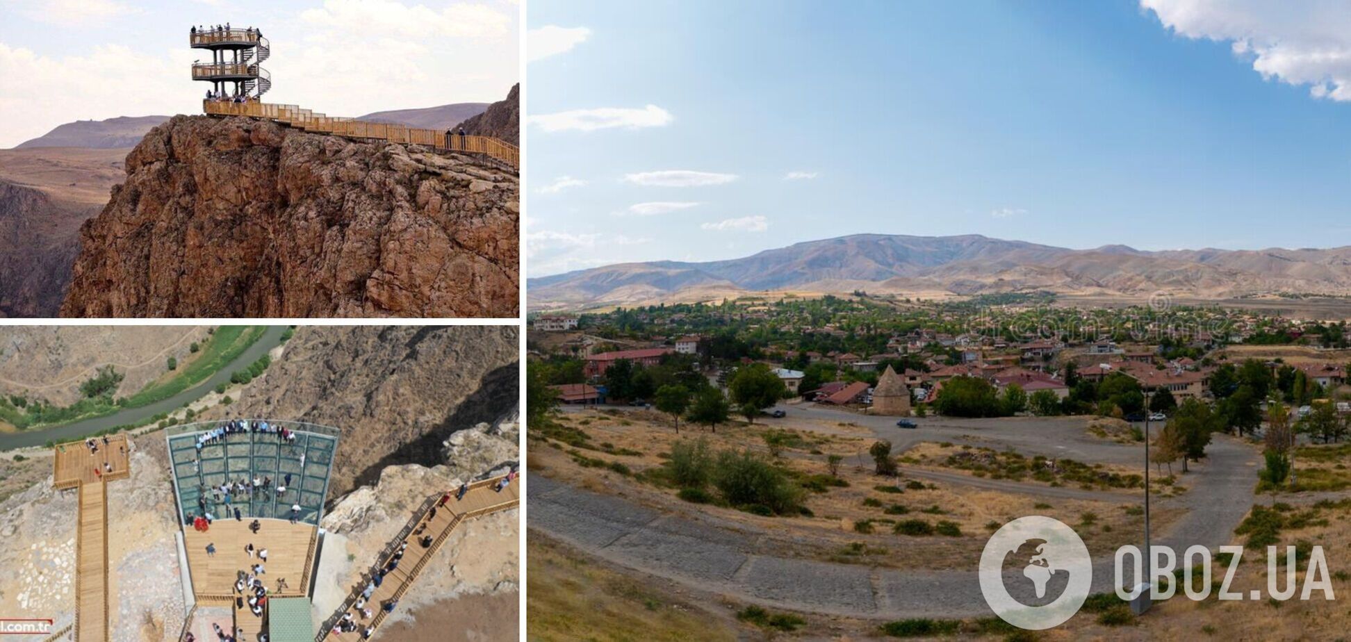 В Турции над пропастью установили стеклянную смотровую площадку. Фото и видео