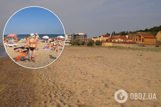 Грязное море и много водорослей: туристку разочаровал отдых в Одесской области. Видео