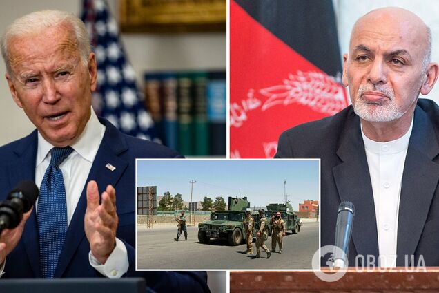 Байден за три недели до захвата Кабула призывал президента Афганистана сменить военную стратегию – Reuters