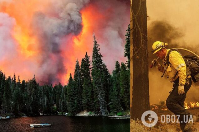 У Каліфорнії вирує масштабна лісова пожежа: густий дим огорнув популярне серед туристів місто. Відео