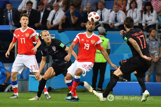 Росія Хорватія ЧС 2018