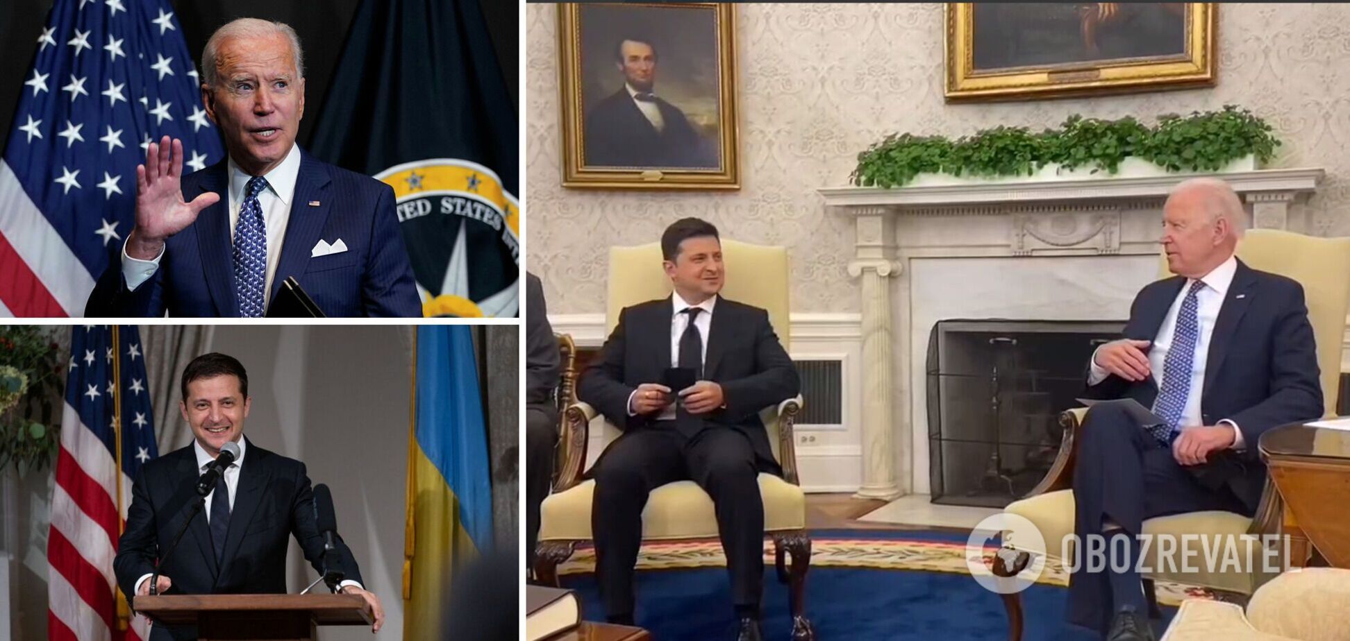 Противодействие агрессии РФ, 'Северный поток-2' и помощь Украине: как прошли переговоры Зеленского и Байдена. Фото и видео