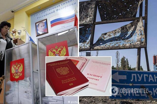 Жителів ОРДЛО з російськими паспортами повезуть голосувати в Росію на виборах до Держдуми