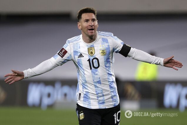 Мессі забив 79 голів за збірну Аргентини