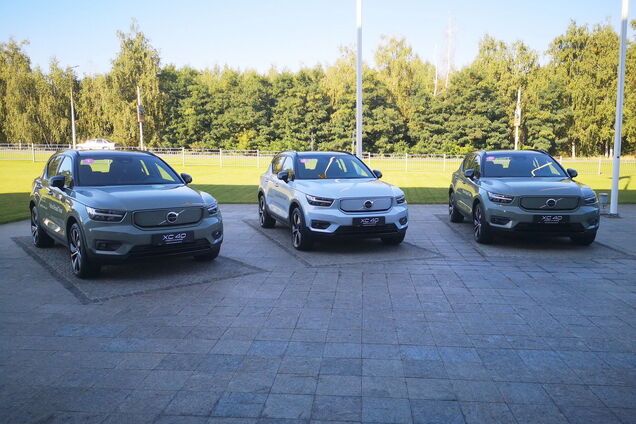 В Украине прошла презентация электрокросса Volvo XC40 Recharge