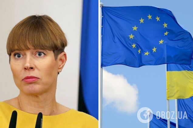 Президентка Естонії заявила, що Україну відокремлюють від ЄС 'світлові роки'