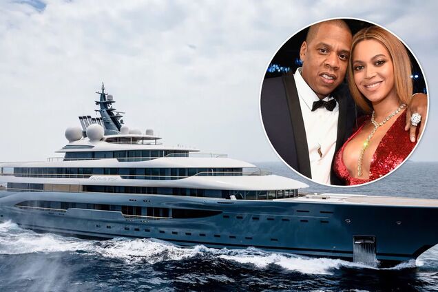 Бейонсе і Jay-Z відпочивають на яхті за 3 млрд євро: який вигляд вона має зсередини