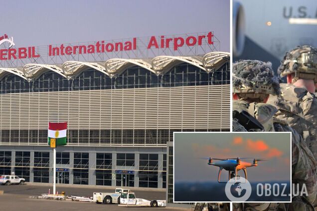 Возле аэропорта в Ираке сбили беспилотник, были слышны шесть взрывов