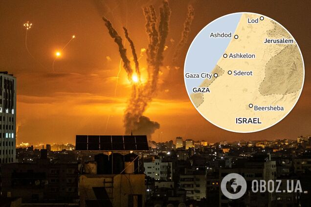 Израиль нанес удары по сектору Газа в ответ на ракетный обстрел: появились подробности