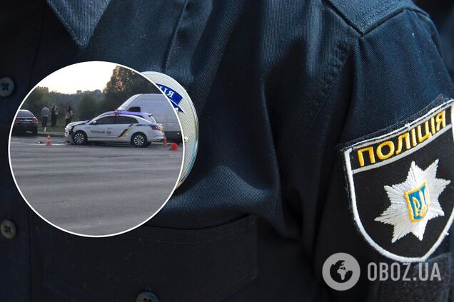 В Киеве в ДТП попал автомобиль полиции: появилось видео момента столкновения