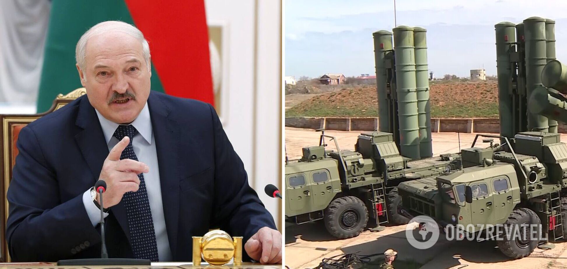Лукашенко заговорив про розміщення на кордоні з Україною російських ЗРК С-400: нас починають 'підігрівати'