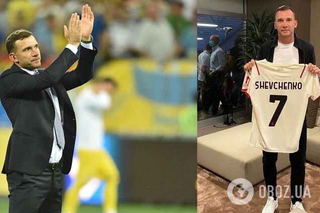 Шевченко сборная Милан