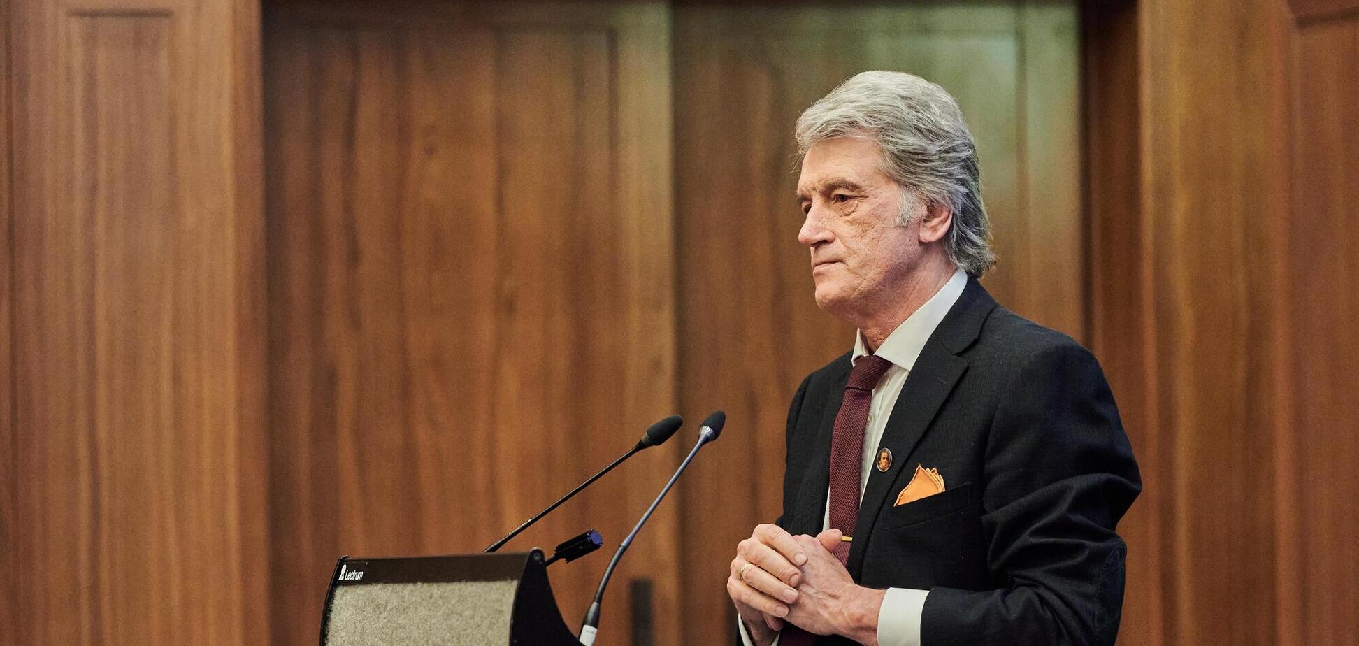 Ющенко выступил на первой конференции Украинской ассоциации платежных систем