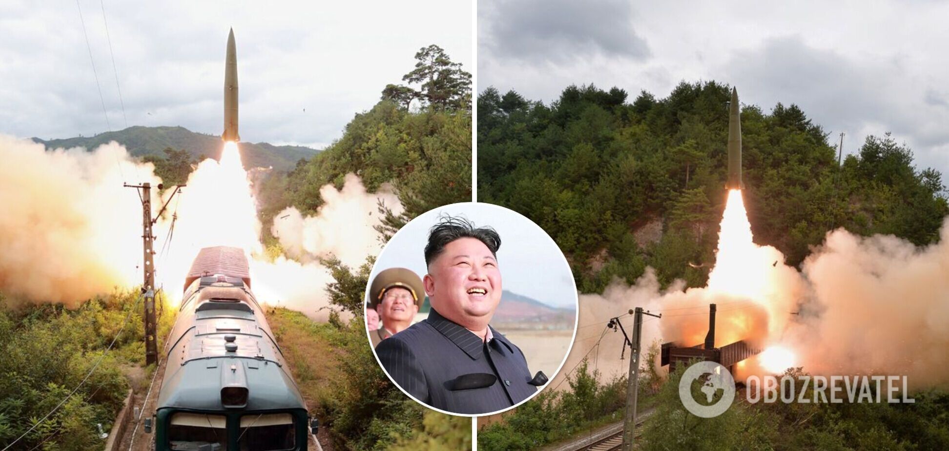 У КНДР запустили балістичні ракети з потягу. Відео