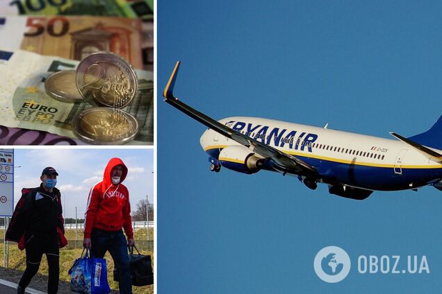 Авіакомпанія Ryanair хоче заробити на українських заробітчанах