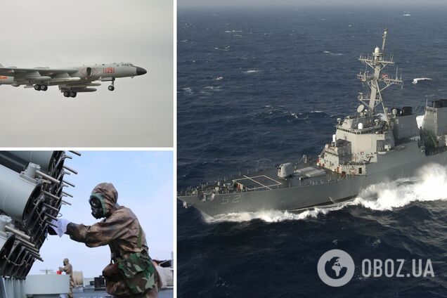 Китай провел учения в режиме реального боя в ответ на проход эсминца США вблизи Тайваня