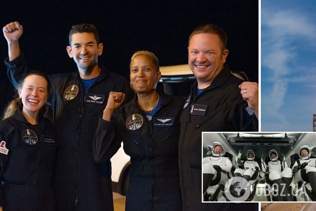 Inspiration4 вернулась на Землю