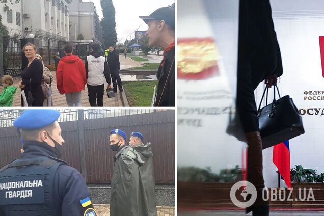 В Киеве пристыдили голосующих за депутатов Госдумы РФ: позор вам вечный, это балаган. Видео