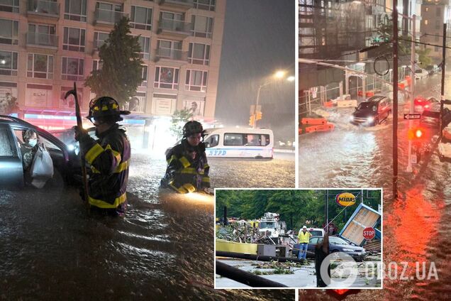 В двух штатах США объявили чрезвычайное положение из-за наводнения, погибли девять человек. Фото и видео