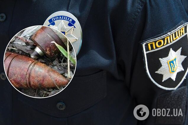 В Сумах в школе обнаружили снаряд, который мог взорваться в любой момент. Видео