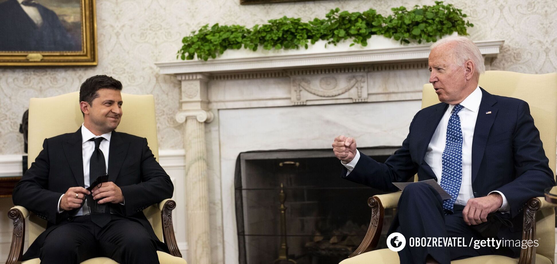 Встреча Владимира Зеленского и Джо Байдена