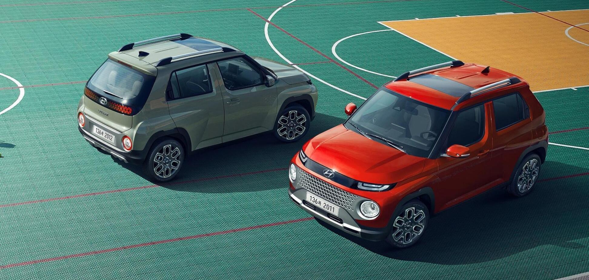 Hyundai анонсировала яркую новинку по имени Casper