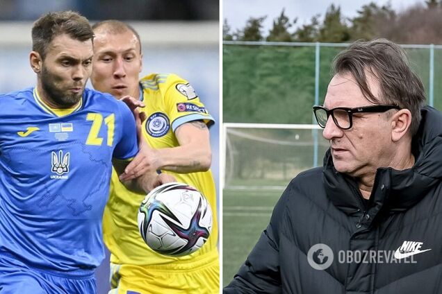 В'ячеслав Заховайло розкритикував українських футболістів після Казахстану
