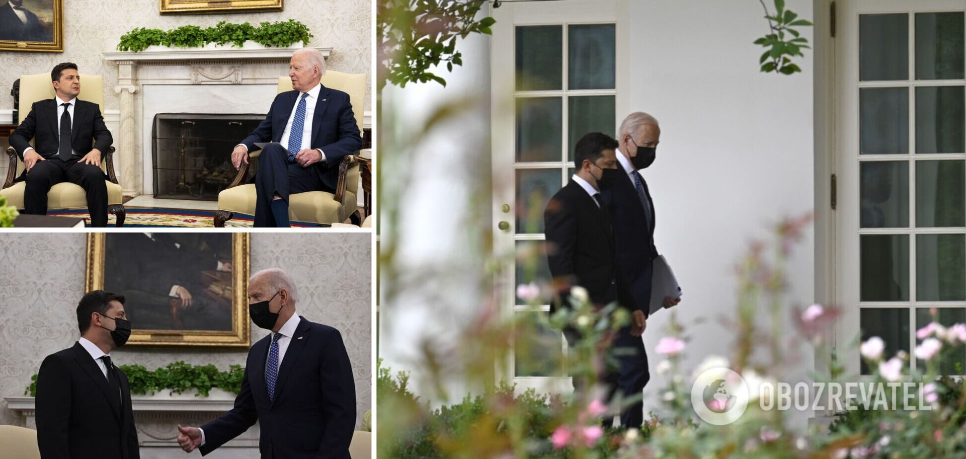 Встреча президентов Украины и США