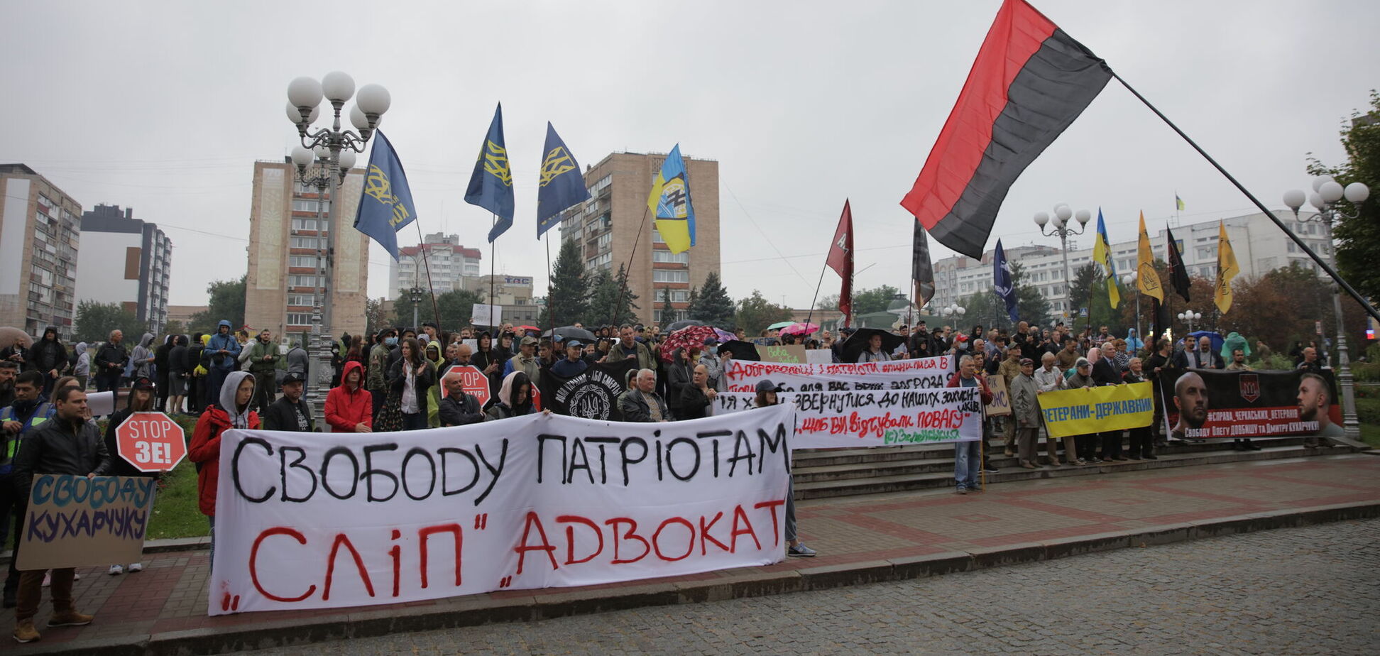 Нацкорпус выдвинул кандидатом в нардепы ветерана, которого посадили в СИЗО за акцию протеста