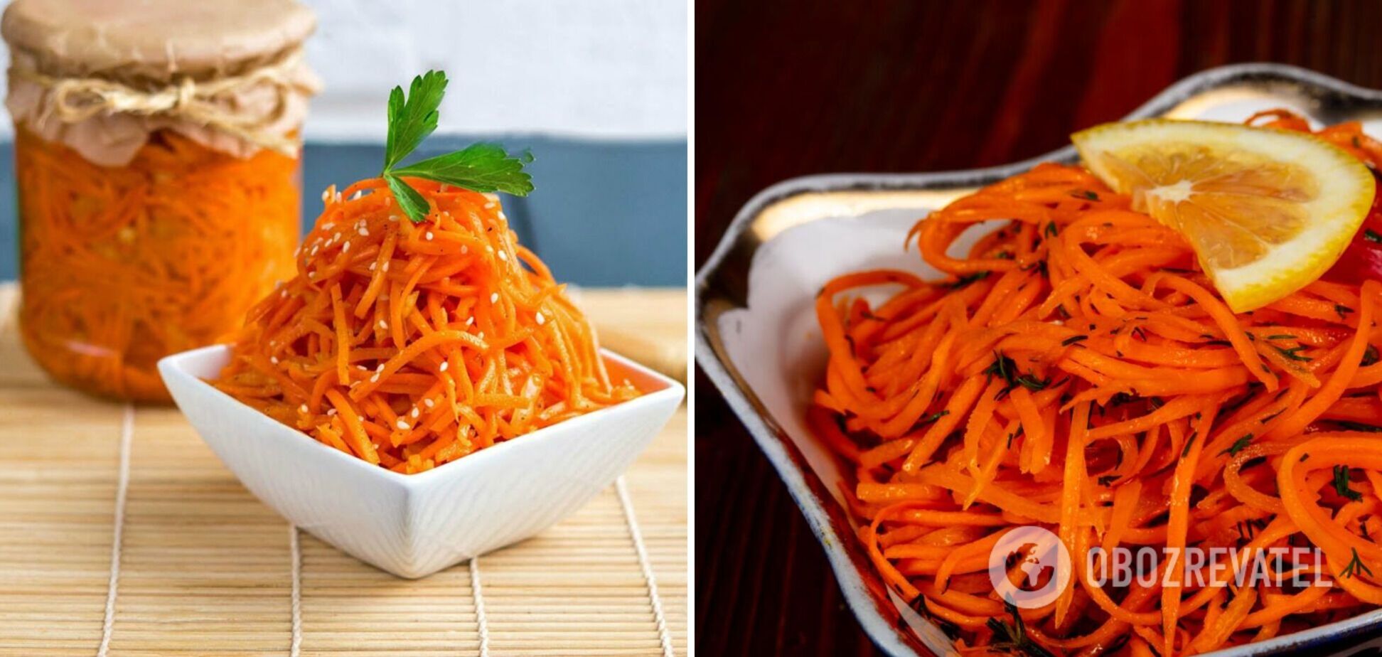 Морква по-корейськи – простий рецепт смачної закуски на зиму