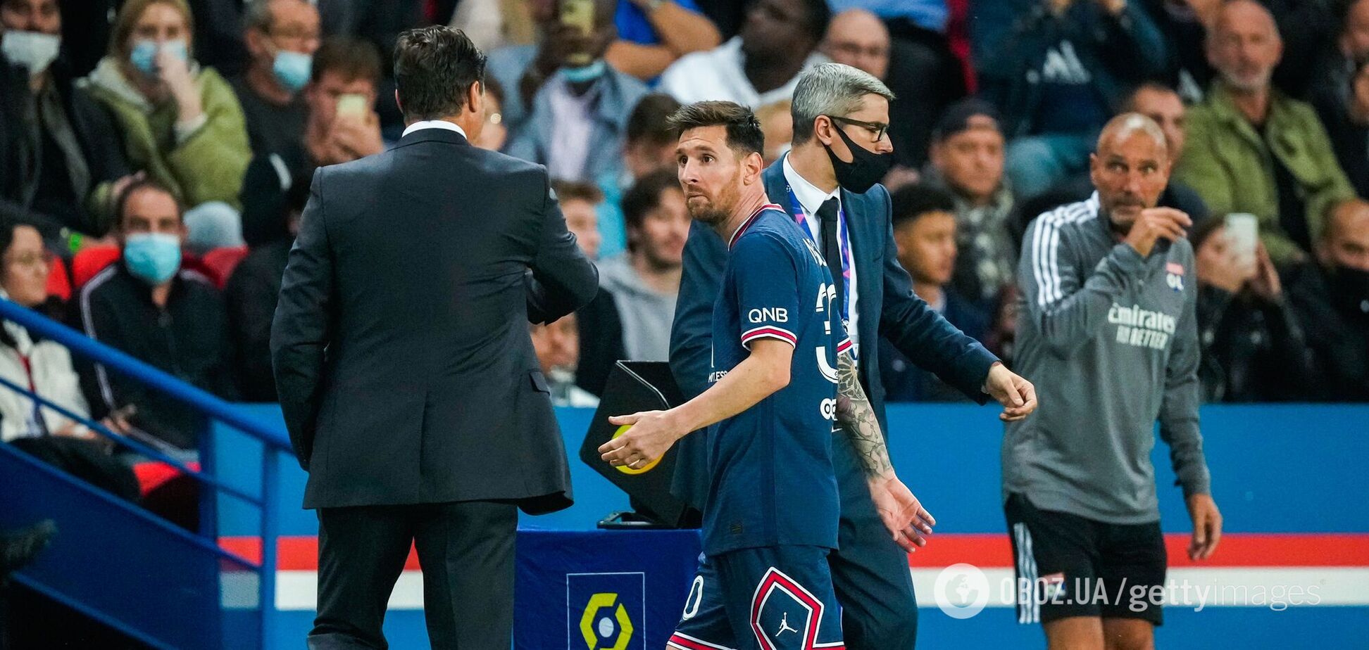 Мессі не потиснув руку Почеттіно